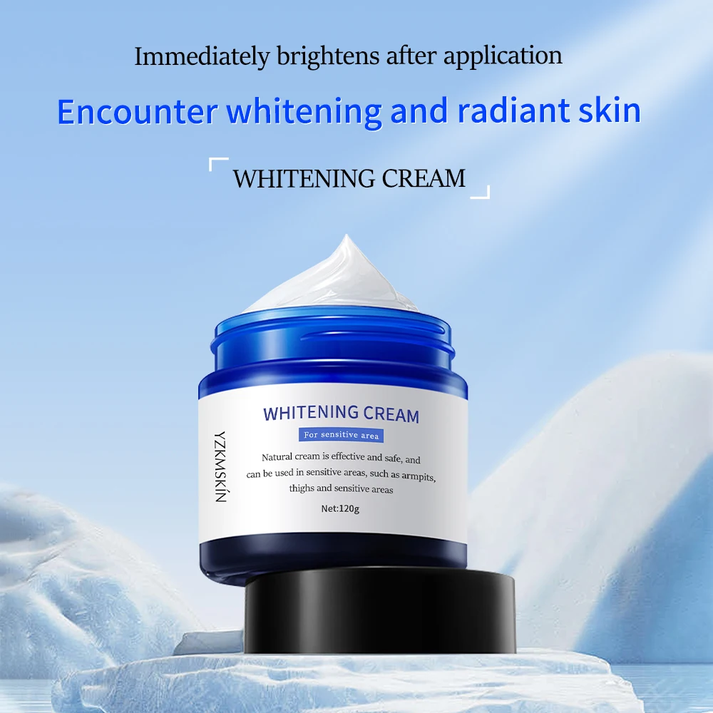 oem instant bleaching dark private parts under arm hand and foot skincare products whitening body cream for sensitive areas