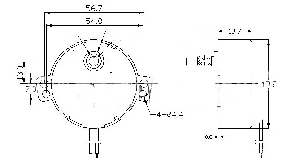 BringSmart TYC-50 220-240V 230V 50HZ 60Hz AC lighting synchronous motor 4w CW CCW CW/CCW hair dryer single phase mini ac motor