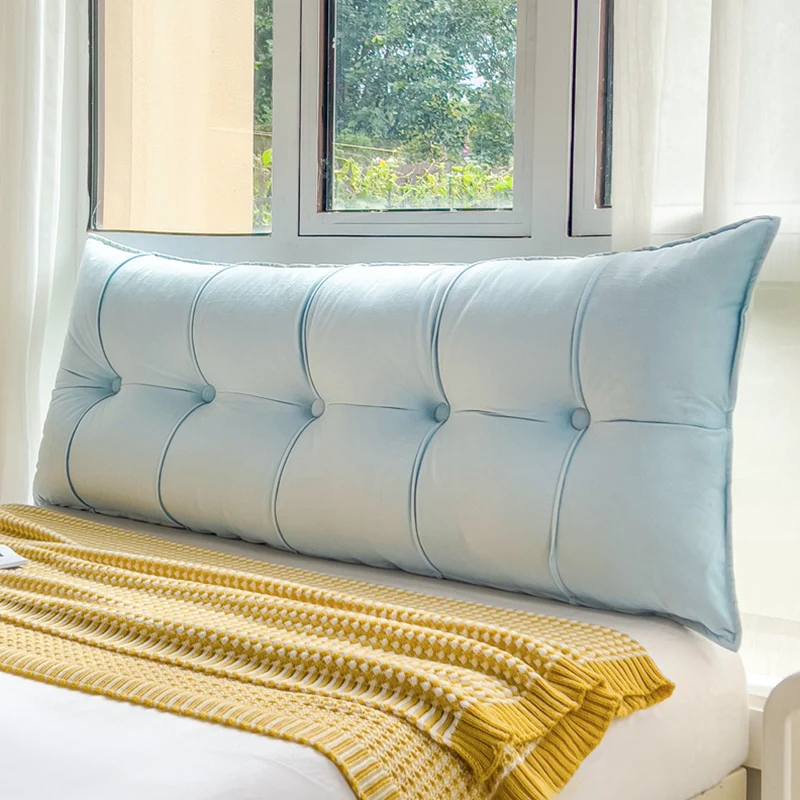 Solid Color 2024 new Dutch velvet headboard Pillow Case