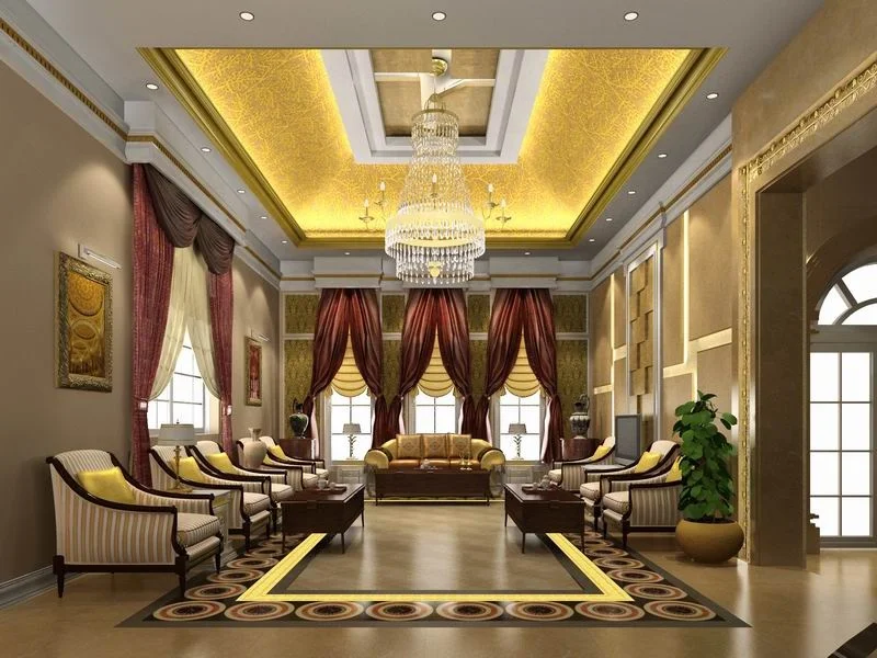 3D interior design and villa design