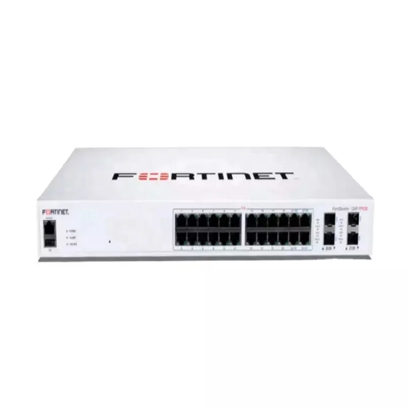 FS-124F-FPOE Layer 2 FortiGate Switch Compatible PoE+ or 24x7 Software License FortiCare New In Stock Available