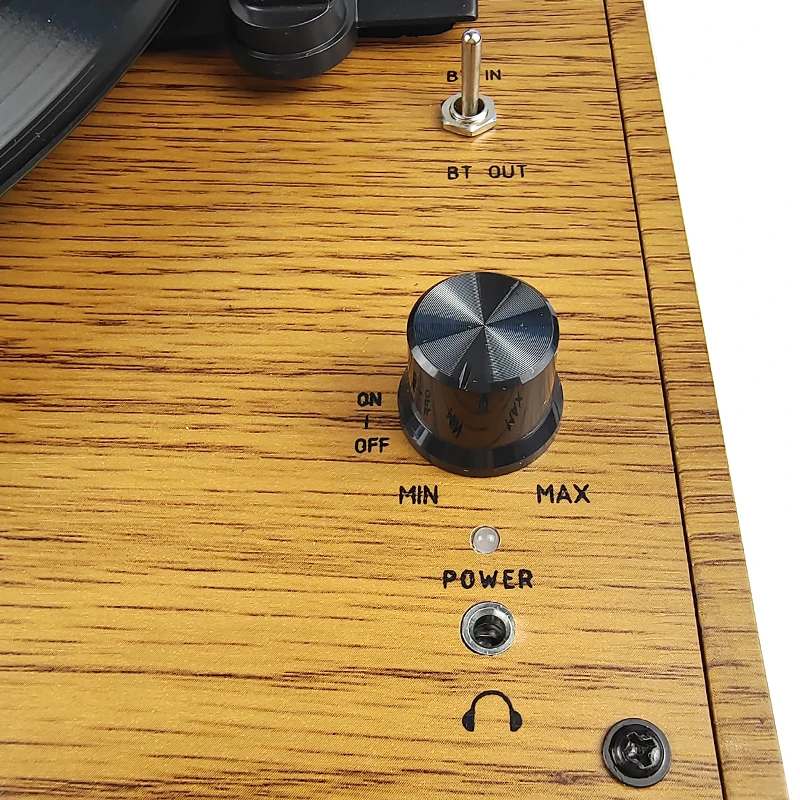 Vinyl Player Turntables Wireless Classic Gramophone Record Player With Cassette Recorder Home Audio