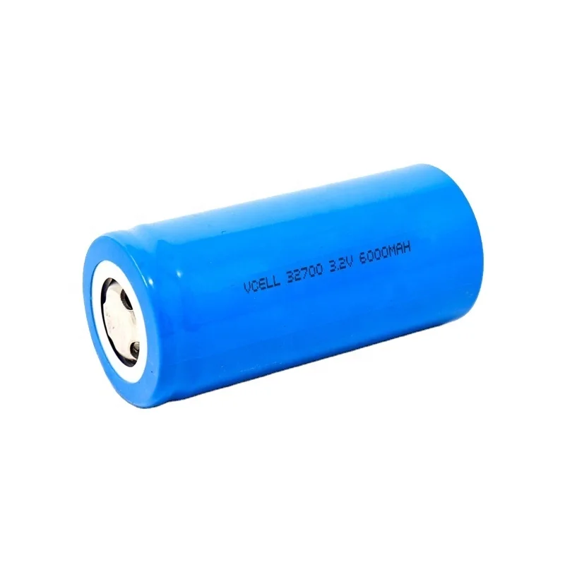 Длительный срок службы 32700 3,2 V 6000mAh перезаряжаемые LiFePo4 литий-железо-фосфатный аккумулятор сотового для строительства пакеты