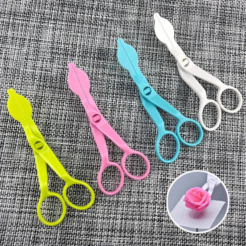 Factory Price Cake Decorating Scissors Pastry Flower Lifter Tools Cake Scissors