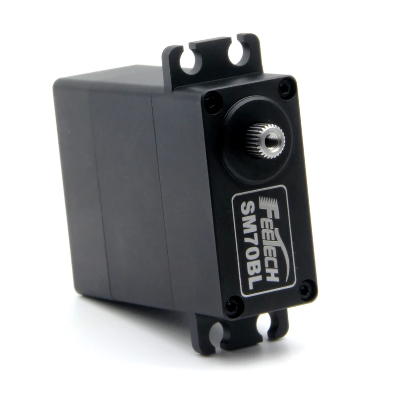 Feetech 24V 70kg Magnet 360 Degree Full Metal Gear Brushless Motor Humanoid Robot Servo SM70BL For Robotic Arm Electric Gripper