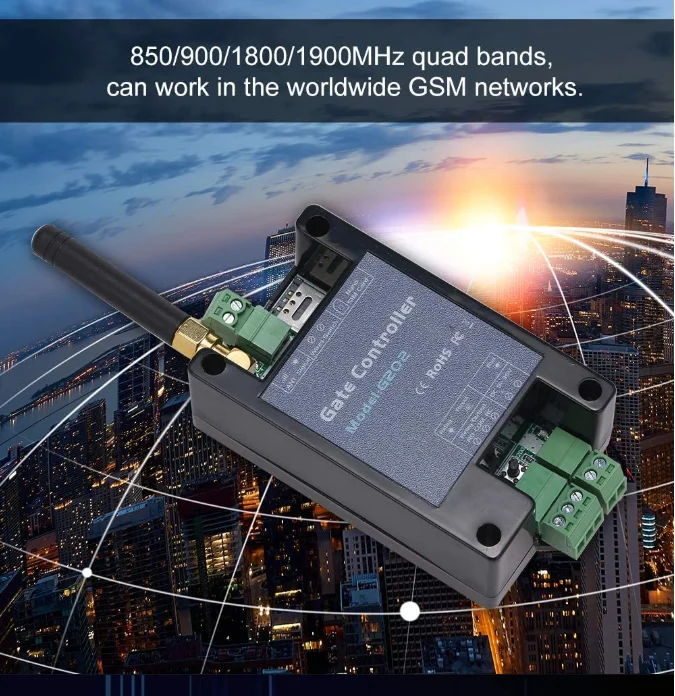 Remote Controller GSM Gate Opener Relay Switch Door Access Relay By Calls