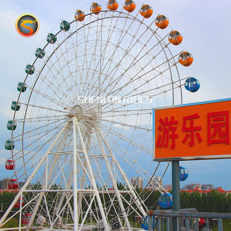 
Factory direct price rides 49m large outdoor theme park rides amusement park wheel ferris 