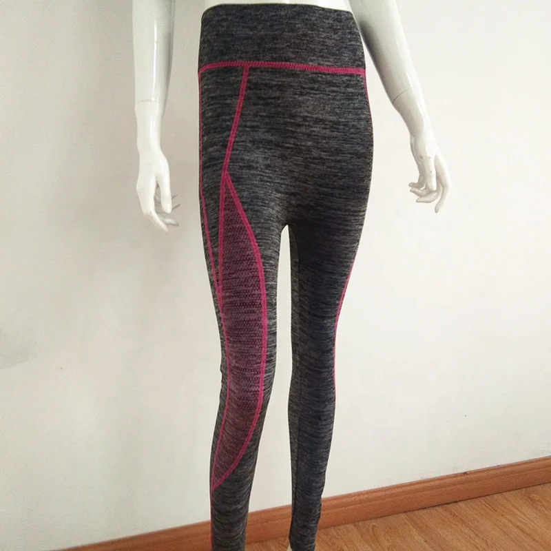 
Ladies seamless knitted top bra legging sports wear fitness clothes sexy yoga wear set 