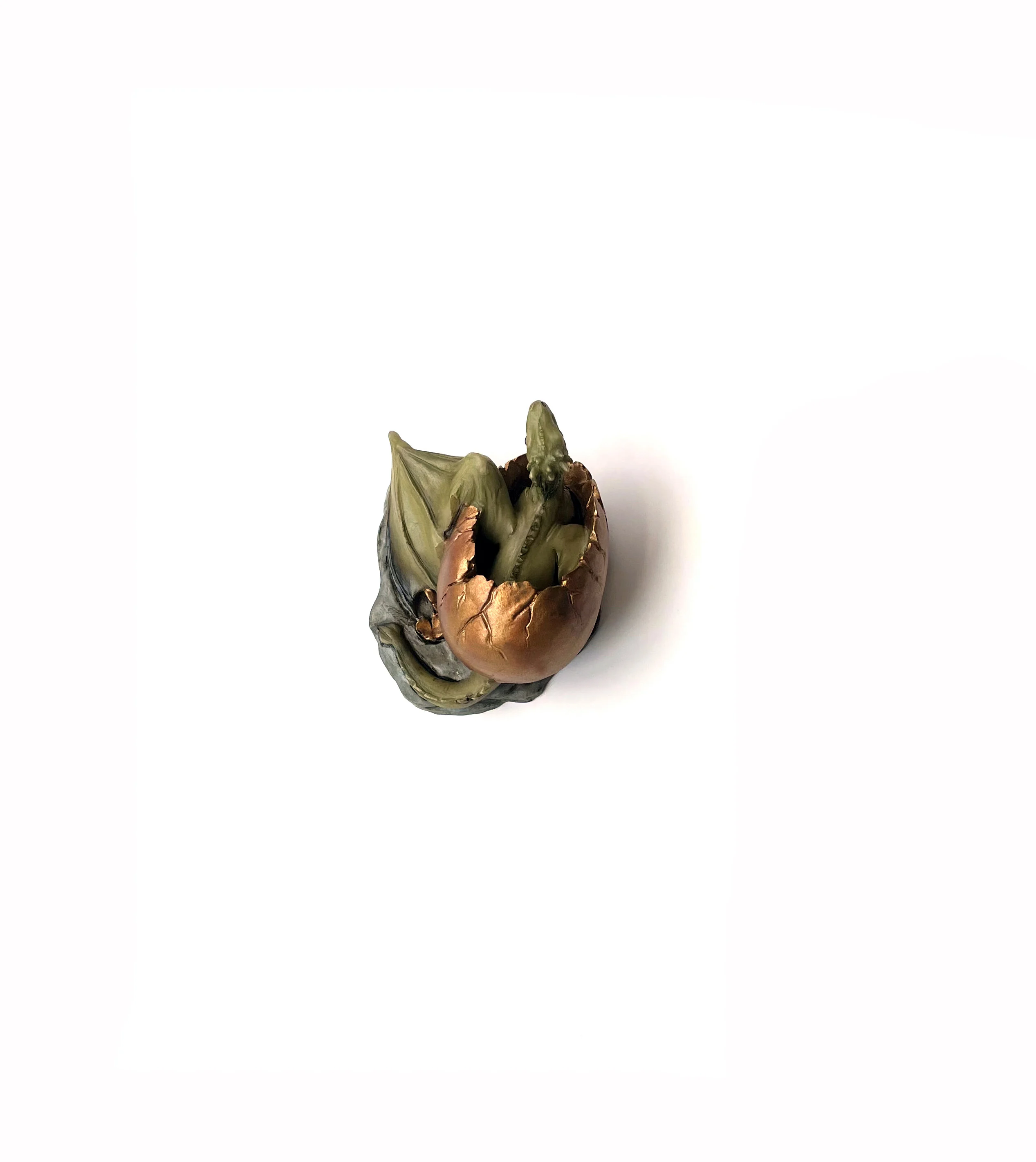 Resin Wizardry Dragon Baby and Egg Ornament Collection for Harry Fans Gift