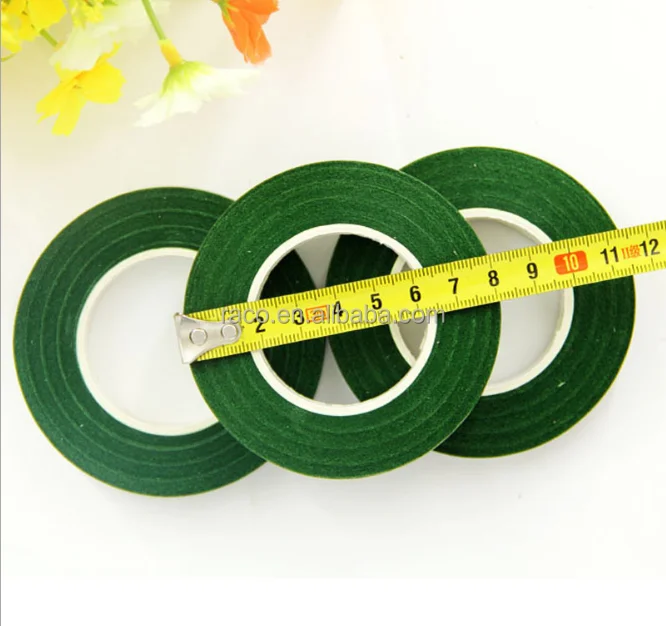 High Quality Dark Green Artificial Flower stem crepe paper tape