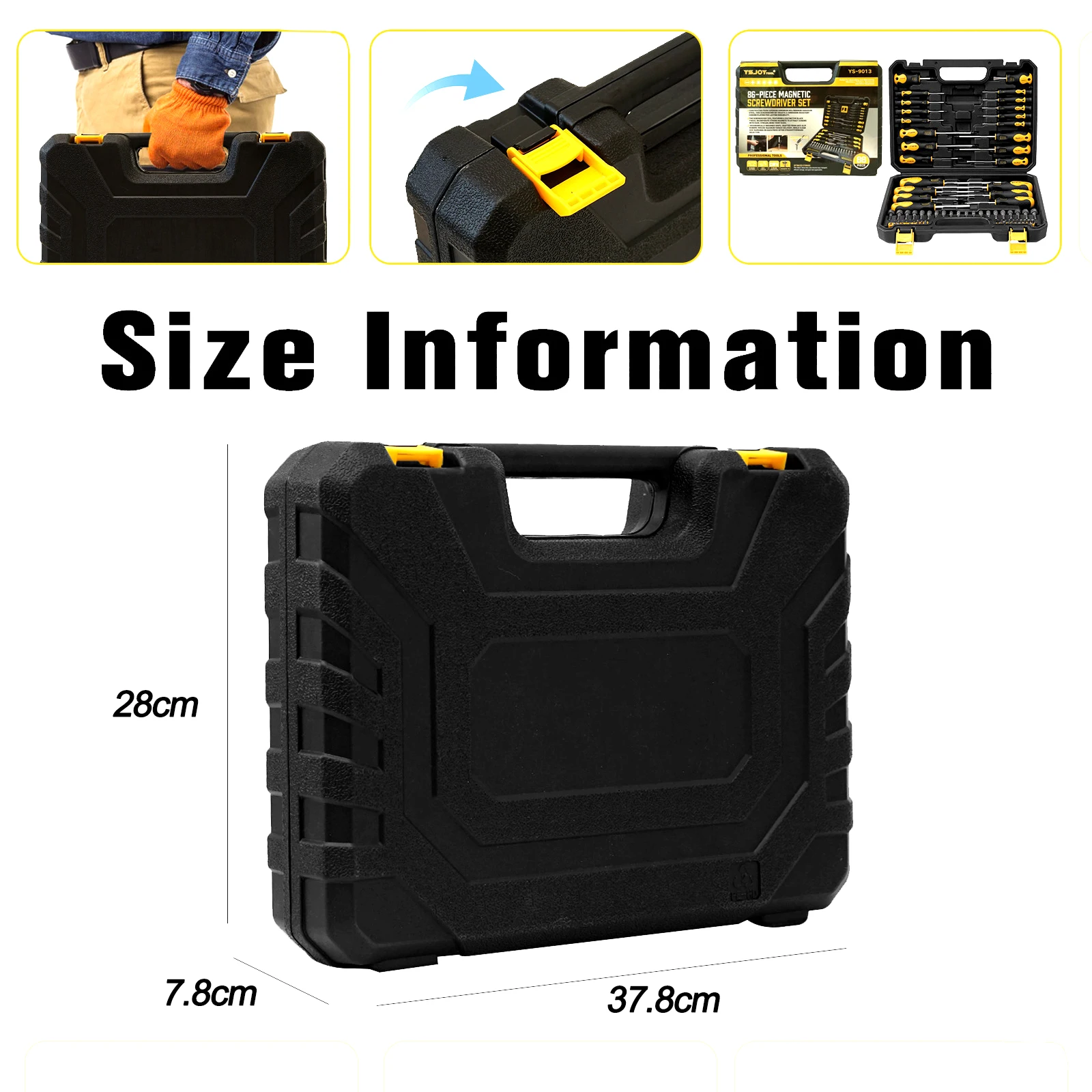 86PCS Multi-functional Household Screwdrivers Professional Magnetic Precision Tool Kit Screwdriver Set