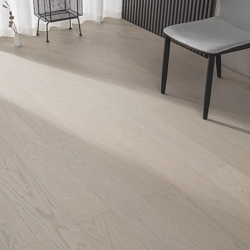 12mm 15mm 1/2' White Oak Texture Living Room Engineered Hardwood Flooring AB Grade Engineered Oak Timber Flooring