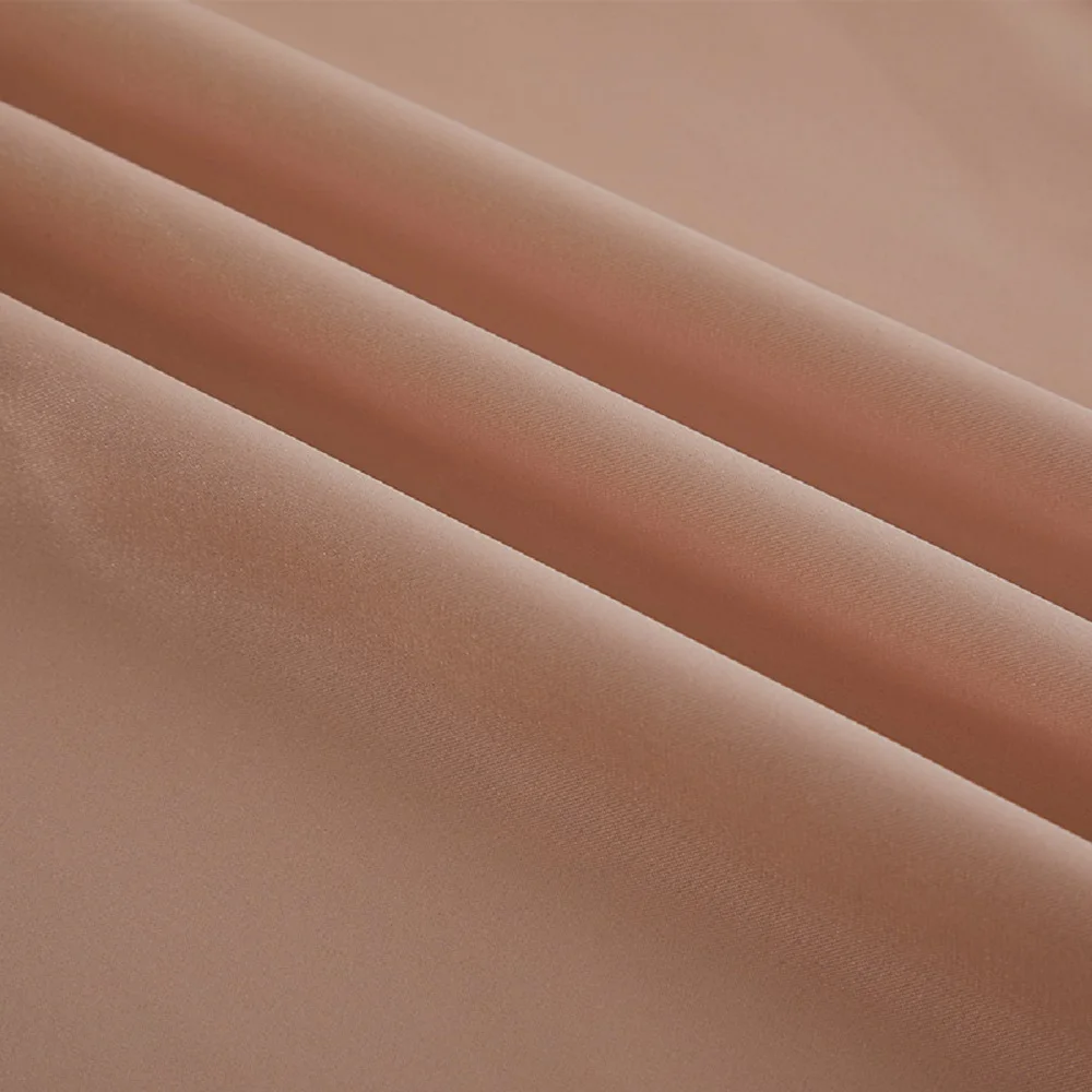 
2021 Hot Sale 100%Polyester Stretch Dyed Silk Stain Fabric Width 59inch For Sleeping Suit 