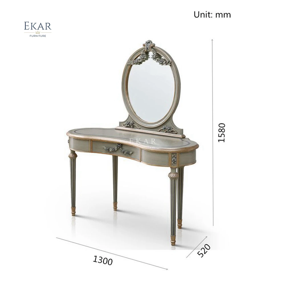 Классический комод резная мебель для спальни с выдвижным ящиком туалетный столик