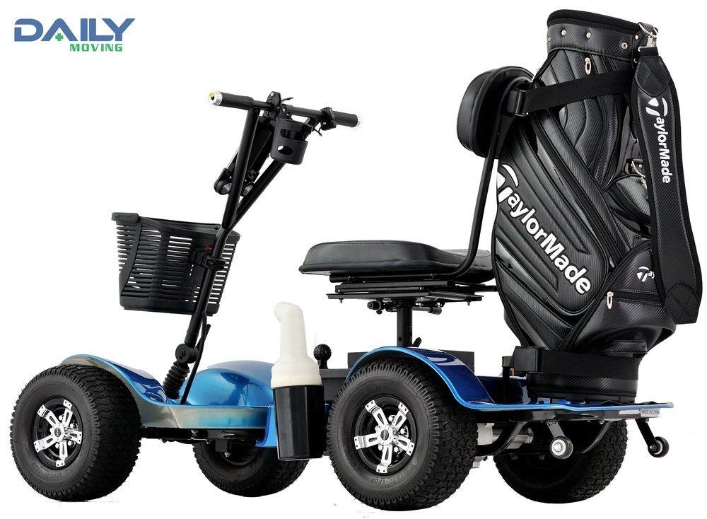 Low Price Good Quality Easy Folding Single Seat Electric Golf Cart