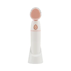 Global Custom Deep Pore Cleansing Face Cleansing Brush Silicone Exfoliation Ultrasonic Silicone Facial Sonic Cleansing Brush