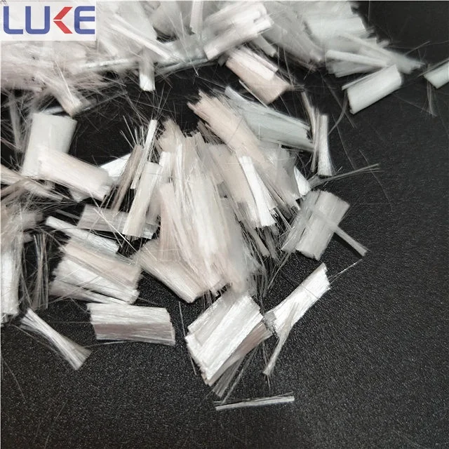 Polypropylene Fibers PP Stable Fiber for Concrete Synthetic Staple Fibers 3 mm- 19 mm