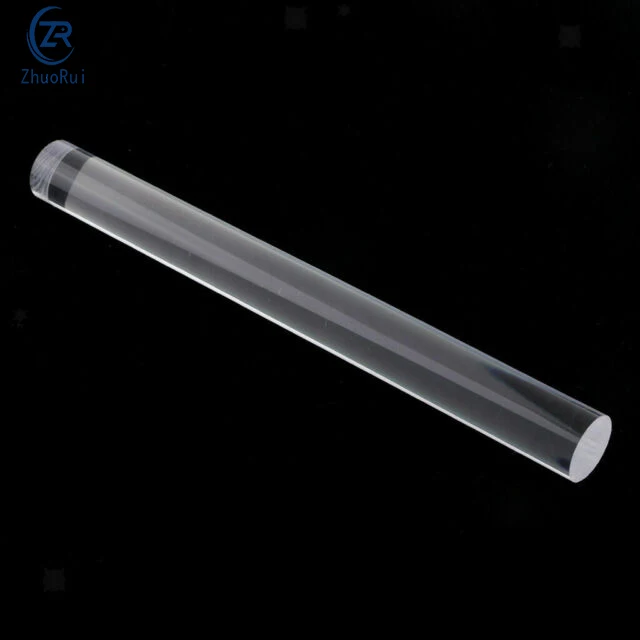 Custom Many Size cnc machined transparent acrylic rod tube acryl clear   Extruded Clear colorful Transparent Acrylic Pipe