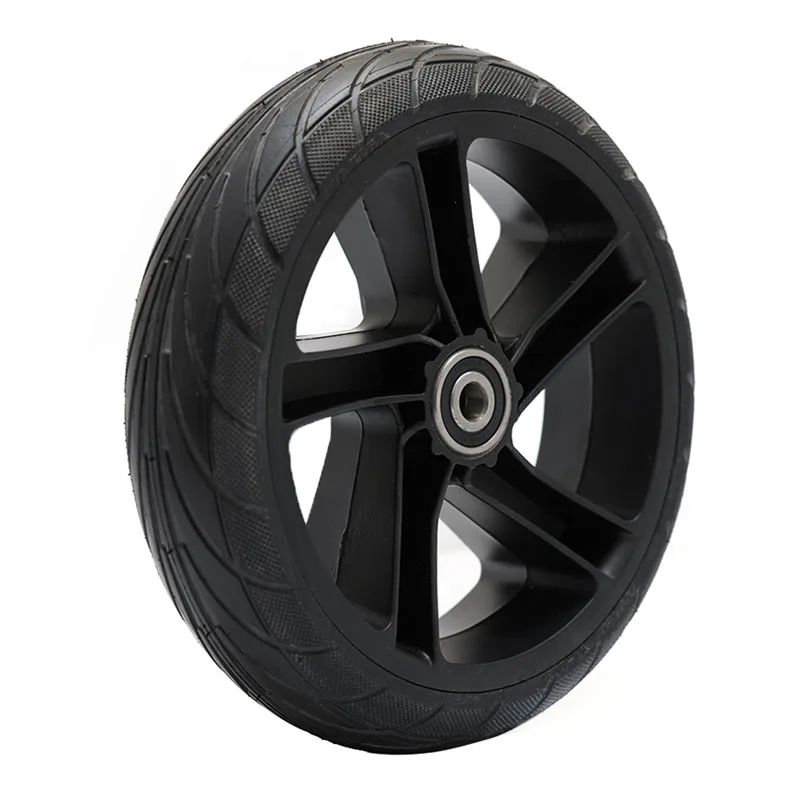 8 Inch Rear Wheel Replacement Parts for Ninebot ES1/ES2/ES4 Electric Scooter 200x50 Solid Tire with Hub Scooter Spare Parts