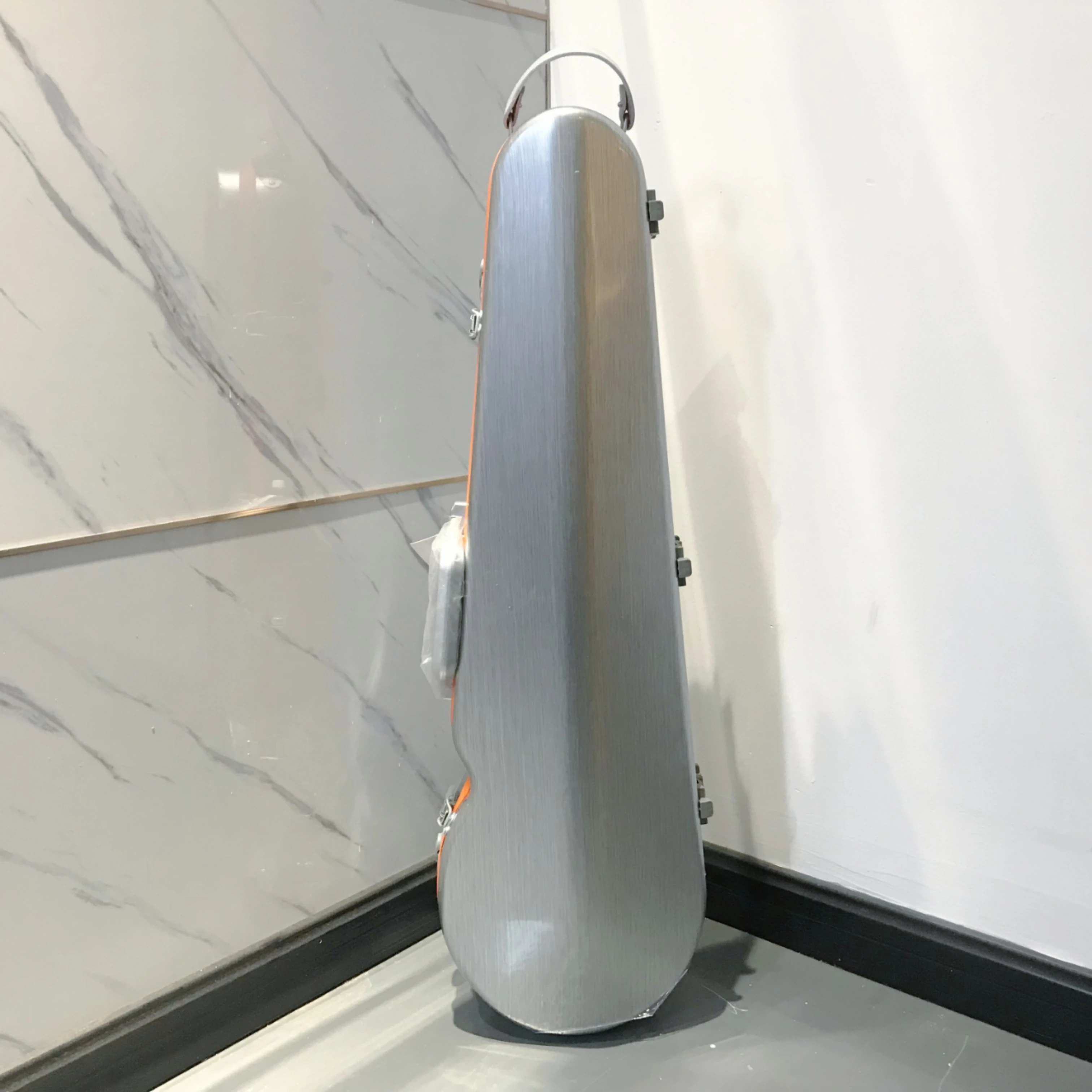 Wholesale High Grade Colorful Durable Triangle Fiberglass Violin Case