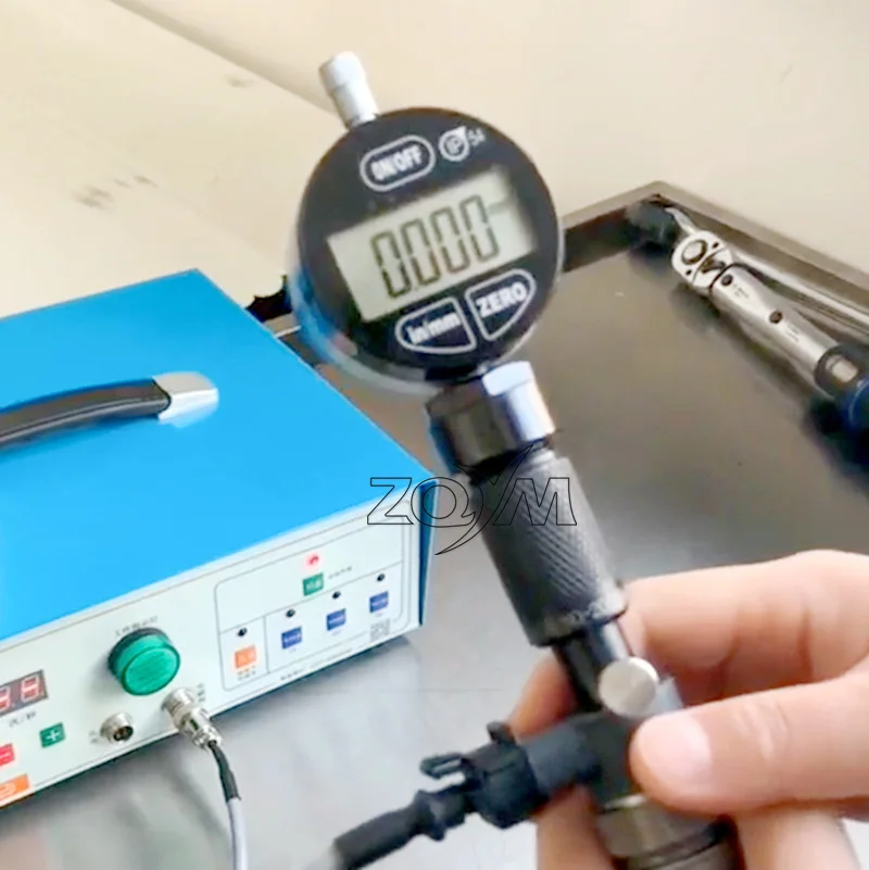 ZQYM Dial indicators 0-12.7mm 0.001MM Micron Digital Dial Gauge Injector Measuring Tool Dial Indicator
