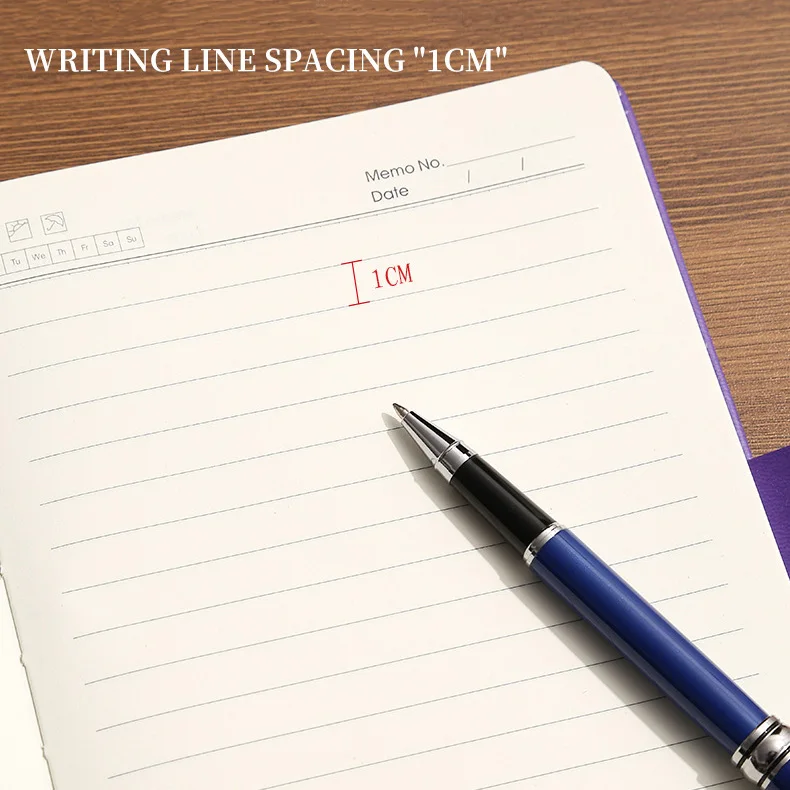 A5 pu leather hardcover journal notebooks school office supplies note book custom logo