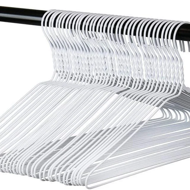 Wire Hanger Machine Making 14.5G White Coat Hanger Wholesale