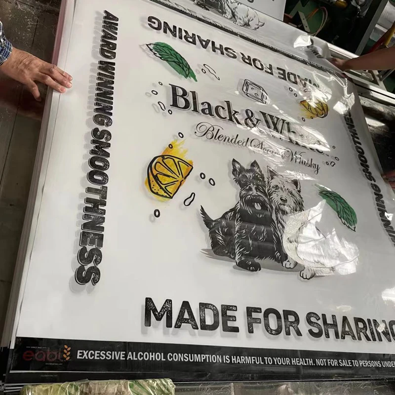 Hot Sale Printed PVC Transparent Tablecloth with Reach Standard