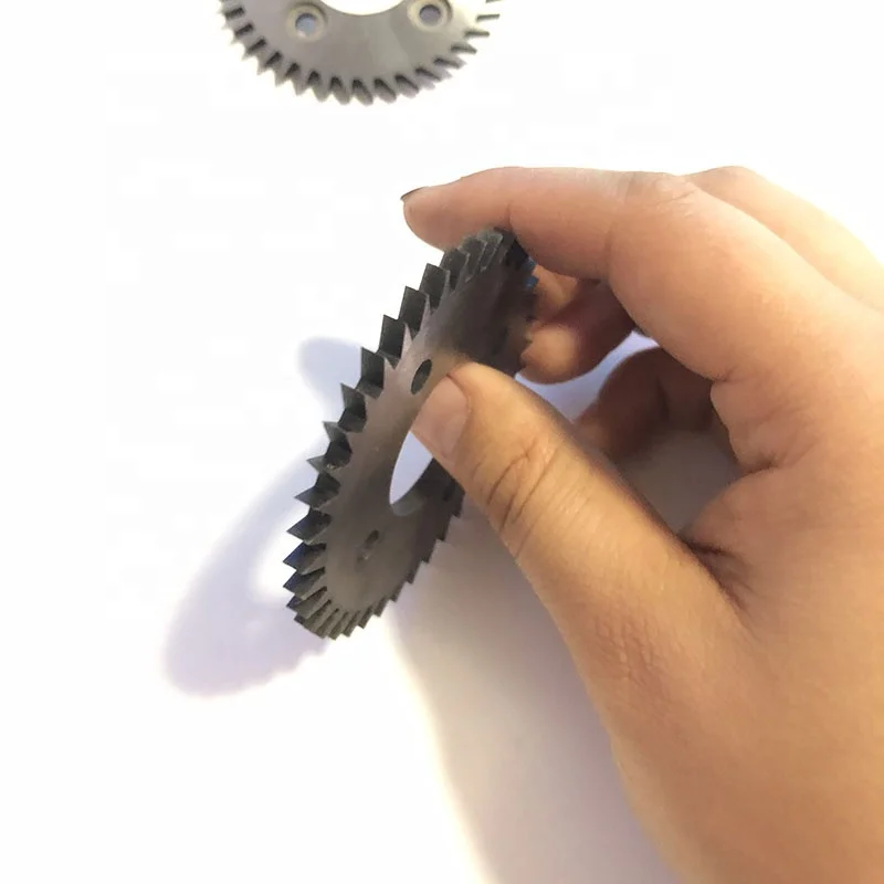Tungsten Carbide tip vertical cutting blades all kinds with tungsten carbide non - standard blades