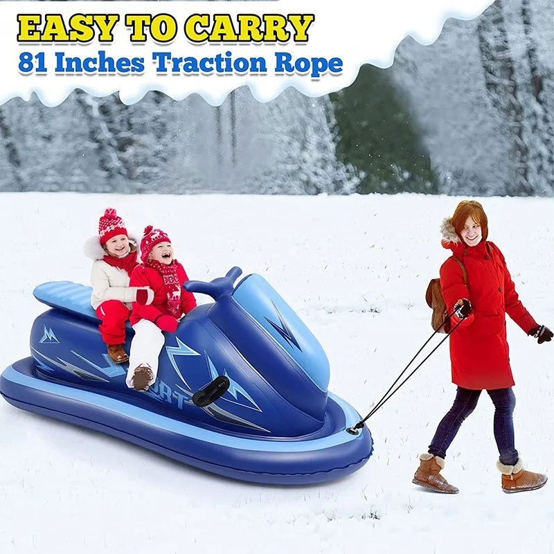 Manufacturer supplies cold-resistant PVC inflatable ski motorboats