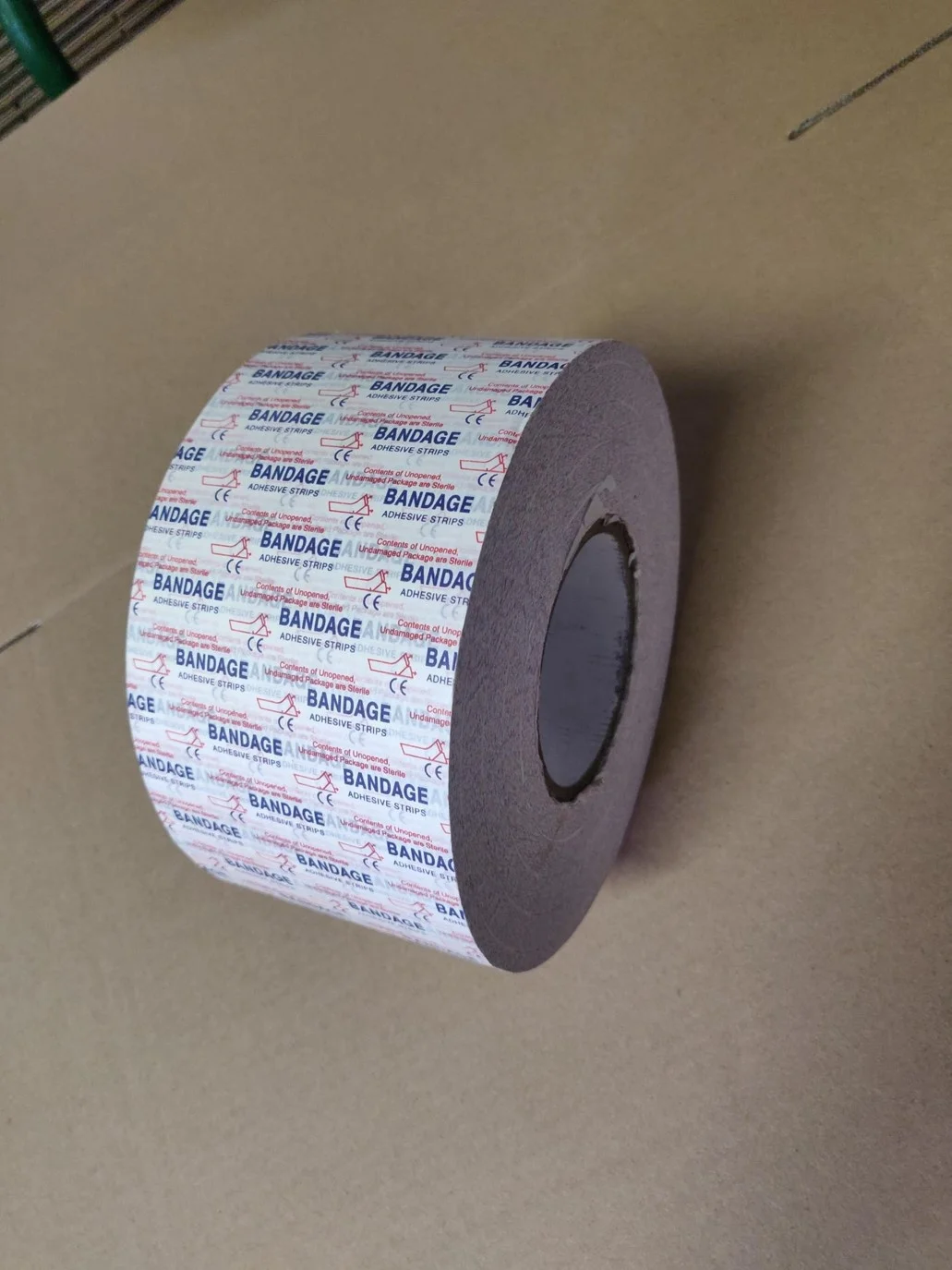 Direct factory-Big Rolls Raw Material For PU transparent plaster /Zinc Oxide Plaster/Wound Plaster,/Medical Tape roll