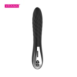 Adult female massage stick life waterproof flexible silicone skin touching masturbation climax vibrating stick