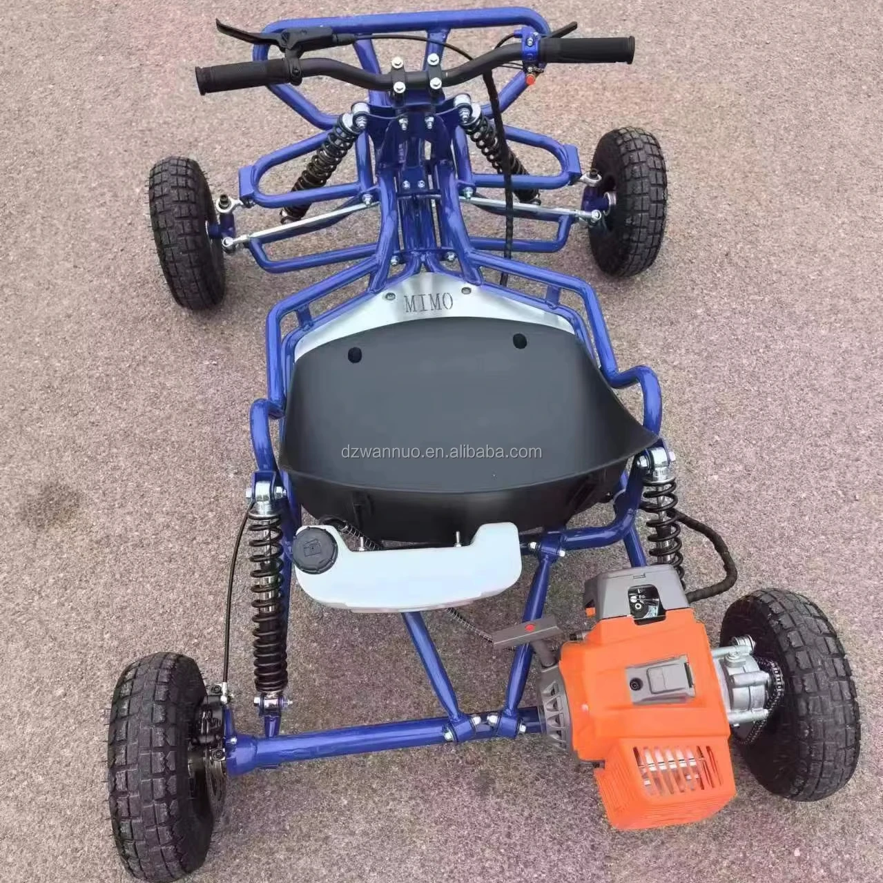 Outdoor Adventure Hydraulic Disc Brake Off-Road Racing Go Kart Drifting Car for Adults 63cc Engine 48V Electric Gas Fuel Option