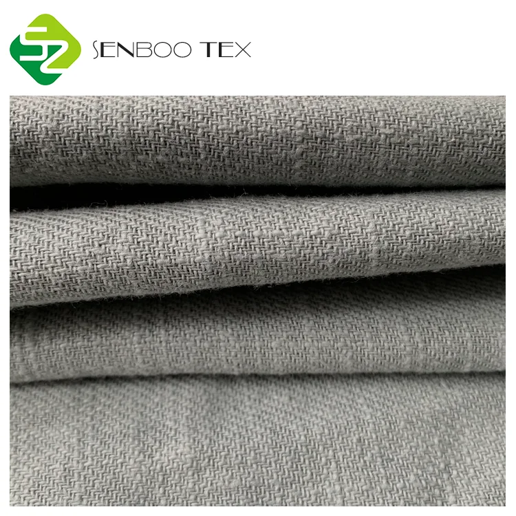 236 GSM Pure Linen Fabric Unique Design Breathable and Eco-Friendly 100% Linen Used for Home Textiles for Curtains