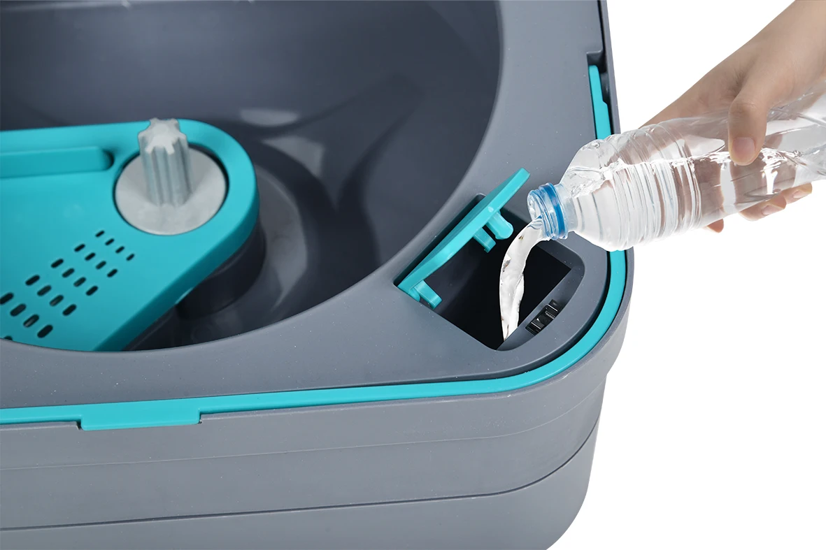 Регулируемая вращающаяся Швабра из микрофибры с 360