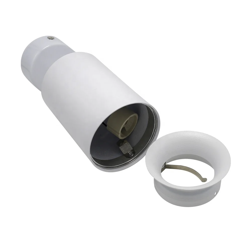 GU10 MR16 Aluminum alloy adjustable spotlights fixtures surface mounted track lights for showroom