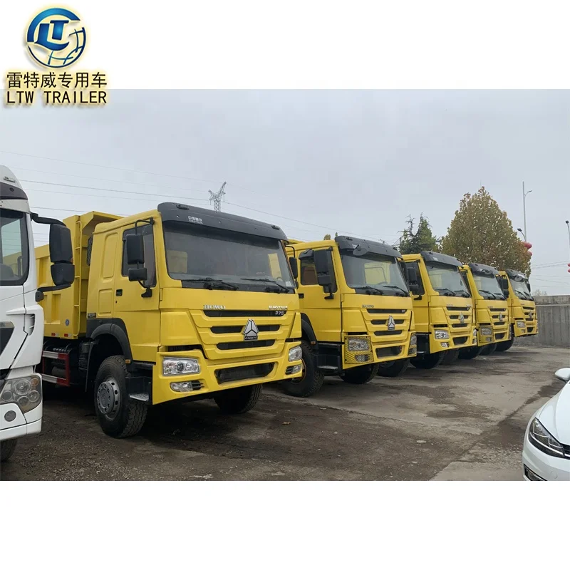 Sino Euro 2 6x4 6x6 50 тонн 2019 тягач большой мощности б/у Howo 371hp 375hp тягач для продажи