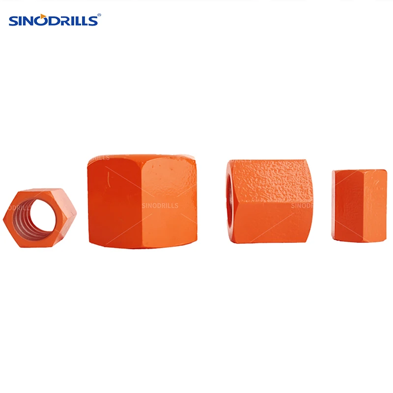 Sinodrills SDA hex. Nut Hexagonal Nut for Self Drilling Anchor Drilling System