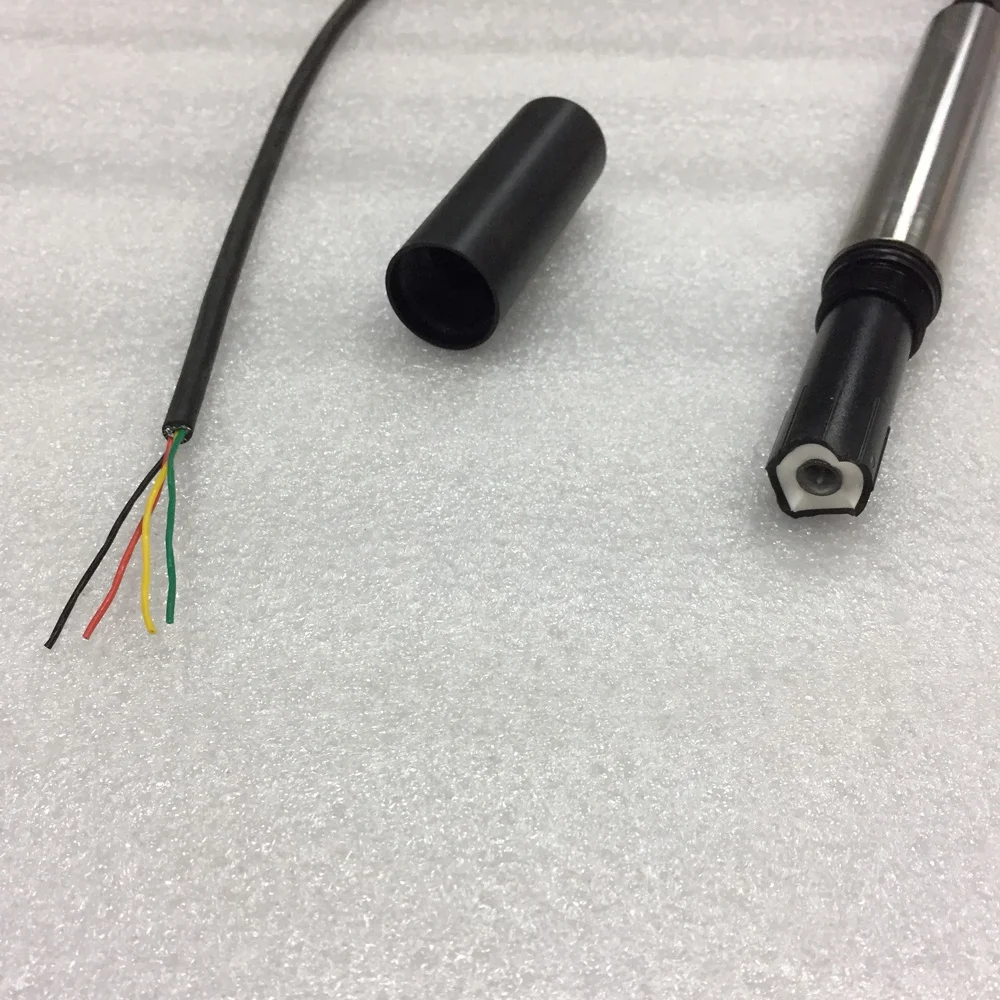 pH electrode sensor 0-14pH RS485 water measurement