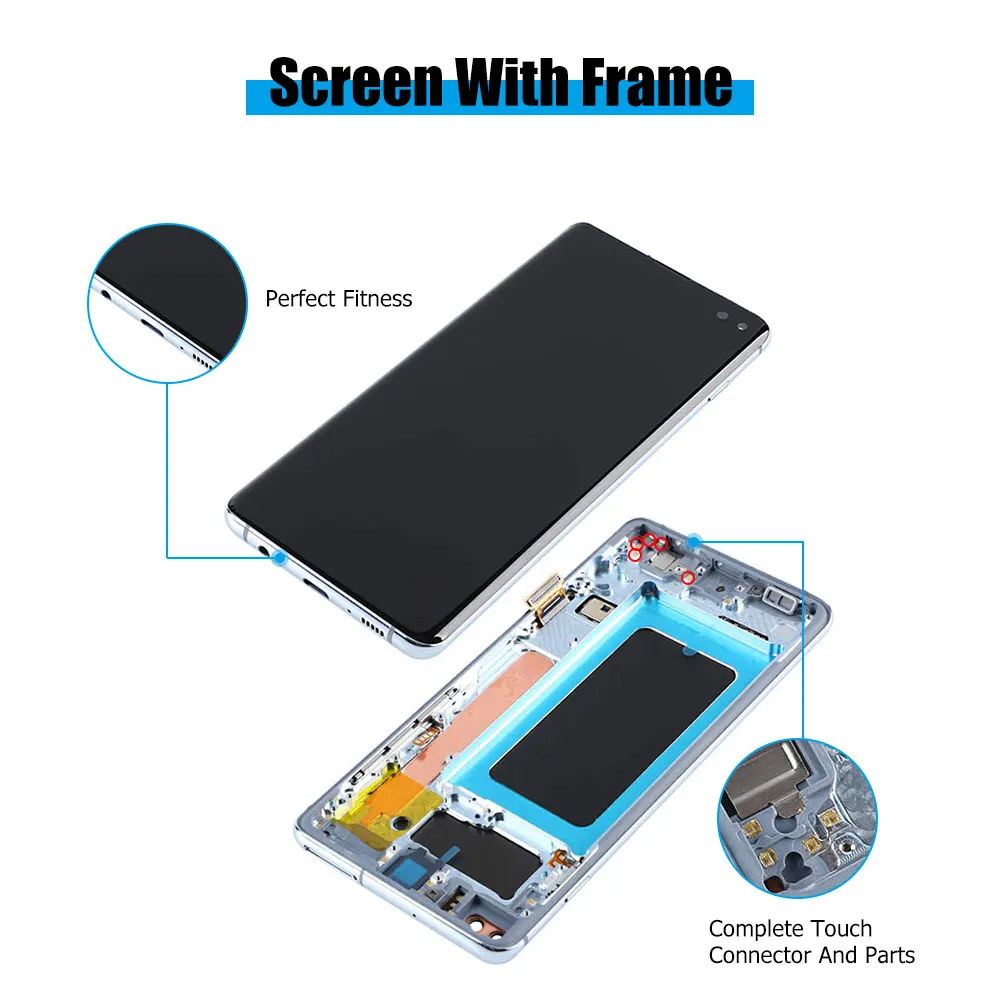 SK Incell LCD Mobile Phone Display For Sumsung A20 A30 A40 A50 A60 A70 S Series Note Series J Series Touch Screen Replacement