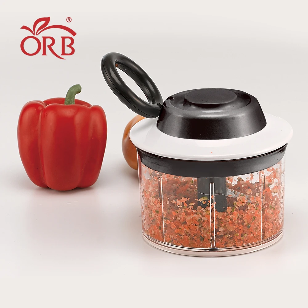 Wholesale stainless steel manual pull vegetable Chopper Garlic onion  Food Chopper