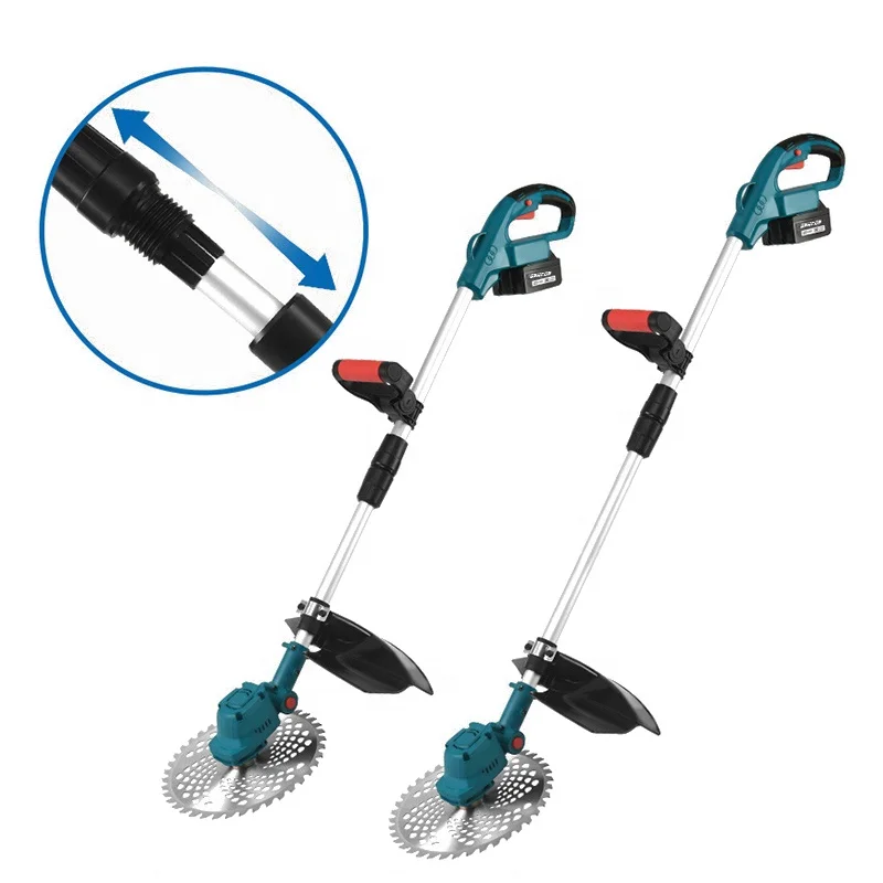 Hot sale power tool mini handheld cordless grass trimmer lithium battery powered multifunctional wireless dc lawn mower