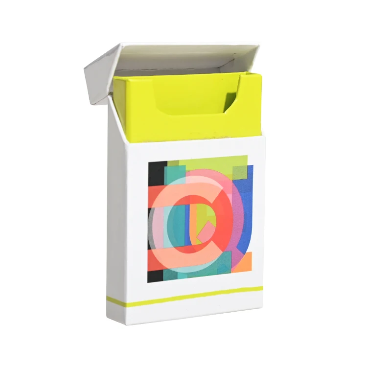 Custom Printed Logo Premium And High Quality Cardboard Cigarette Boxes 4 5 10 Pack Packet Box For Cigarette