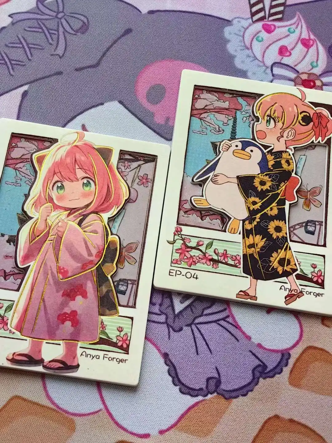 Аниме коллекционная игрушка шпион X Семейная Игра карточка бустер Anya Forger Loid fforger Косплей коллекция в твердом переплете