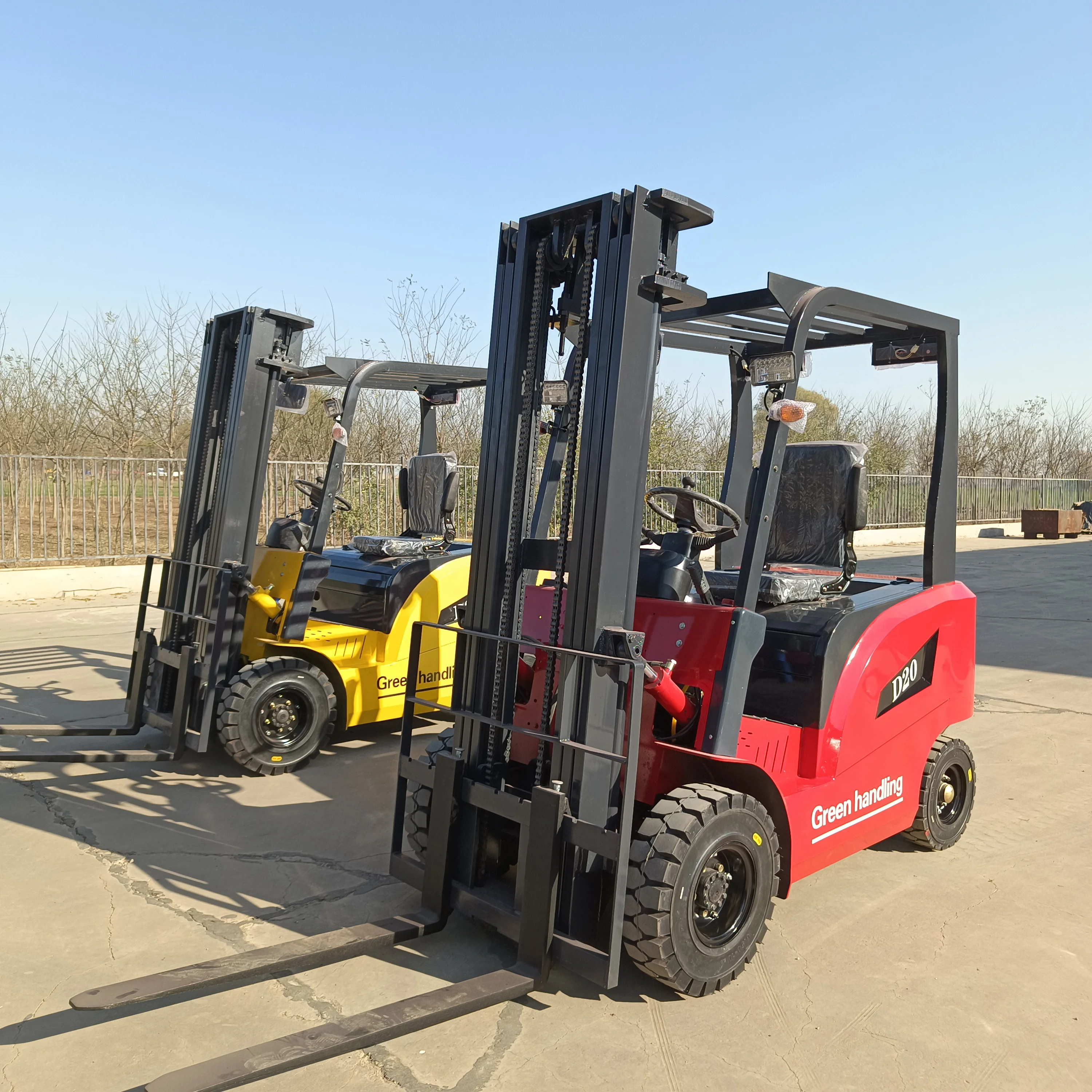 Forklifts Manufacturer Good Price 1Ton  2 Ton 2.5 T 3 Ton Electric Battery forklift With Good Quality Farm forklift