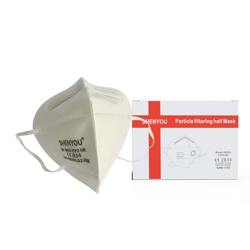 Amazon Hot sales FFP2Mask Manufacturers 5Layer Protective Custom EN149 FFP2 Face Mask Kn95 CE  FFP2