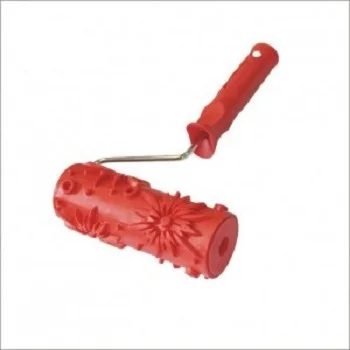 PP core chrome frame rubber roller paint roller frame American style roller frame