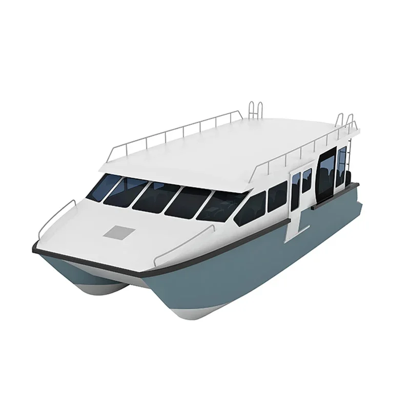 Allsealion Aluminium twin hull boat catamaran passenger boat for sale