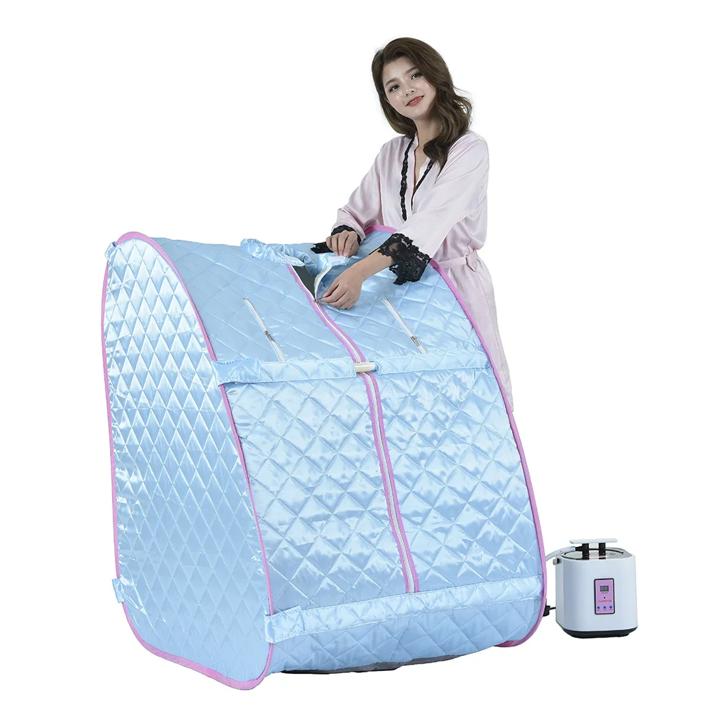 New Foldable Personal Steam Spa Sauna Room Outdoor and Indoor Home Portable Steam Sauna Room