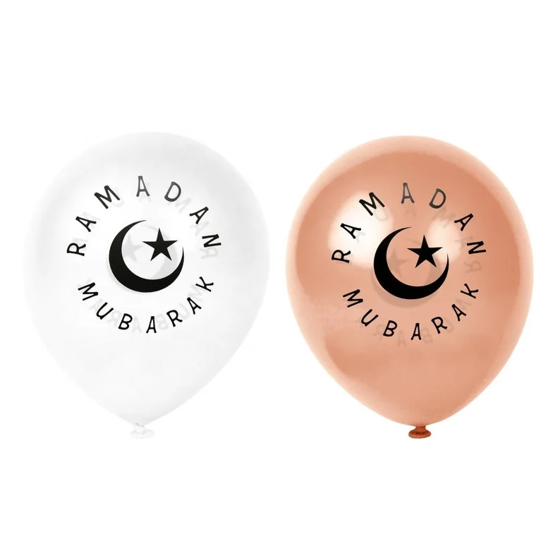 Muslim Ramadan Party Supplies Balloon Arabic Eid Mubarak Letter Balloons Script Eid Ramadan Balloons